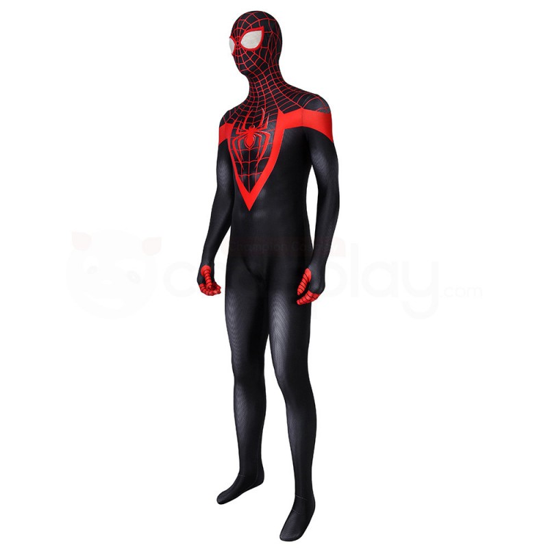 Ultimate Spider-Man Cosplay Costume Spiderman PS5 Miles Morales Bodysuit