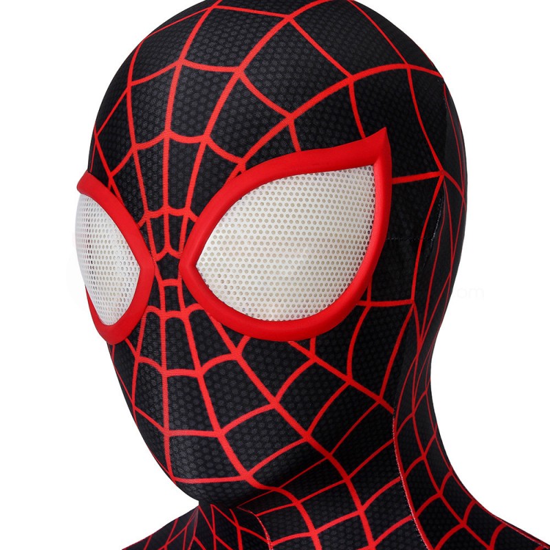 Ultimate Spider-Man Cosplay Costume Spiderman PS5 Miles Morales Bodysuit