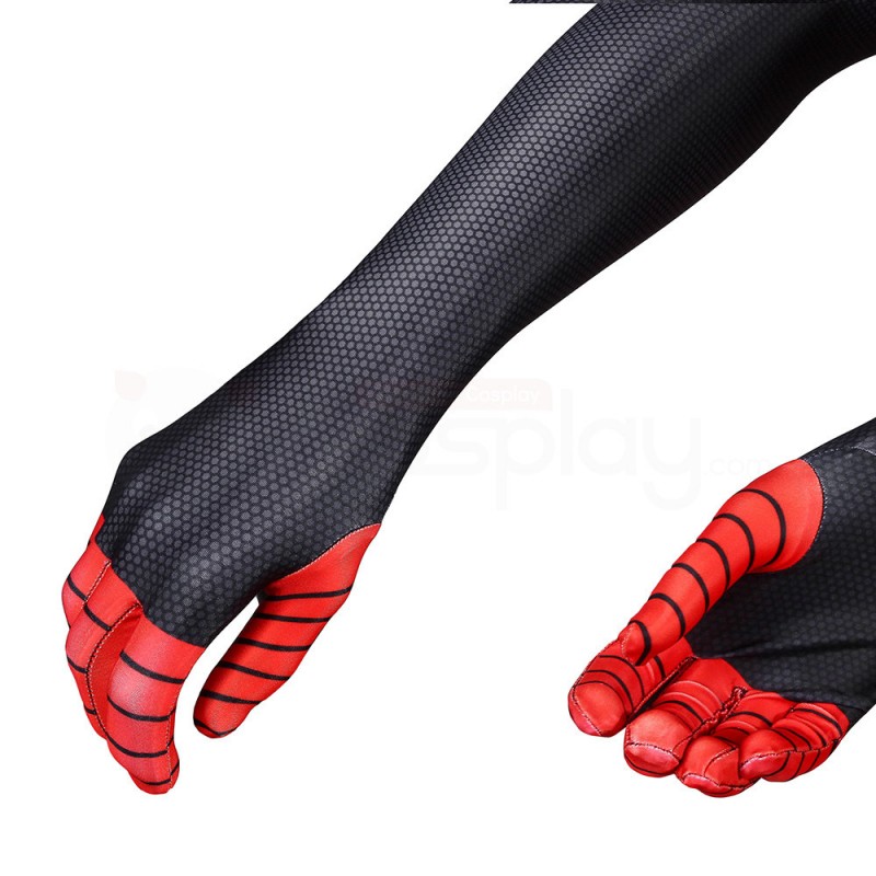 Ultimate Spider-Man Cosplay Costume Spiderman PS5 Miles Morales Bodysuit