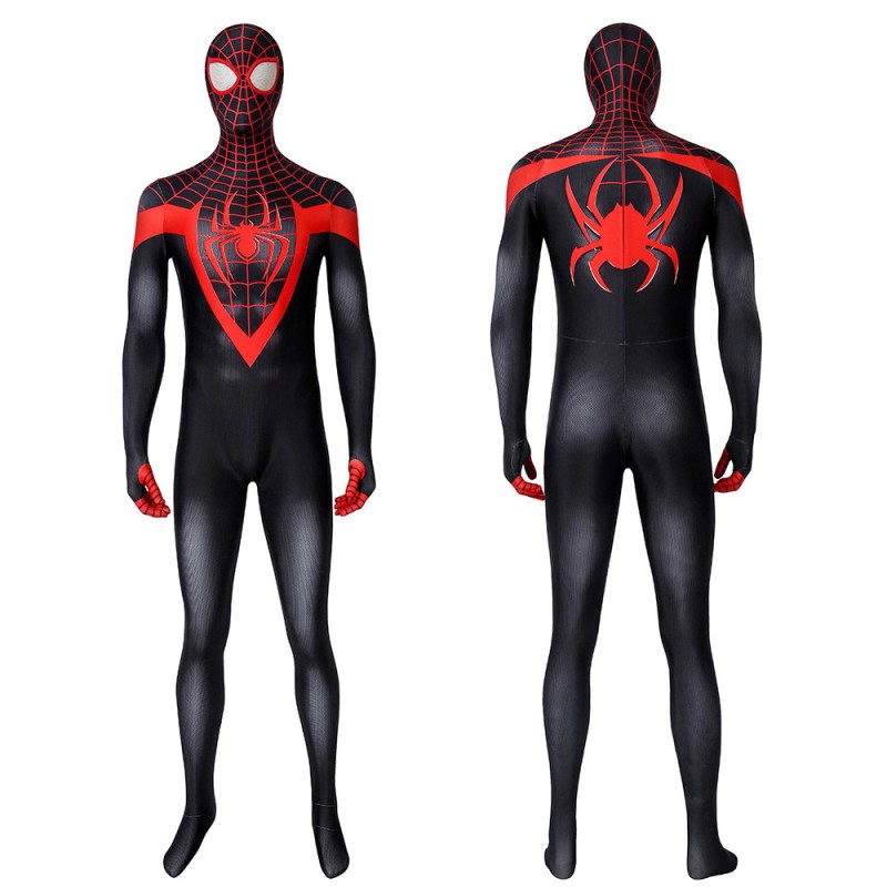 Ultimate Spider-Man Cosplay Costume Spiderman PS5 Miles Morales Bodysuit