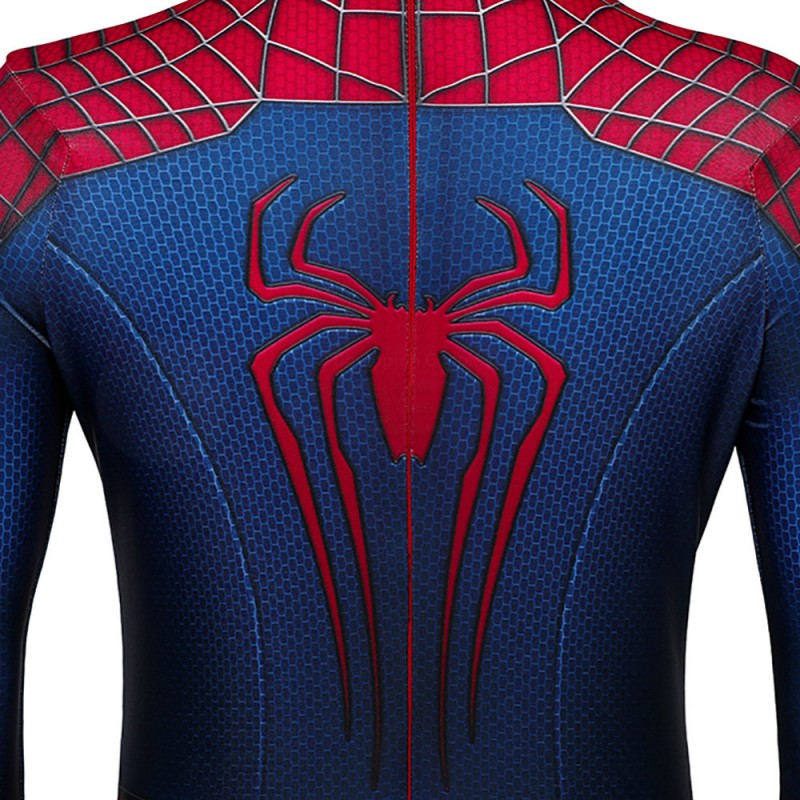 The Amazing Spider-Man Zentai 3D Jumpsuit Kids Peter Parker Cosplay Costume