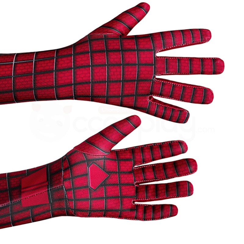 The Amazing Spider-Man Zentai 3D Jumpsuit Kids Peter Parker Cosplay Costume