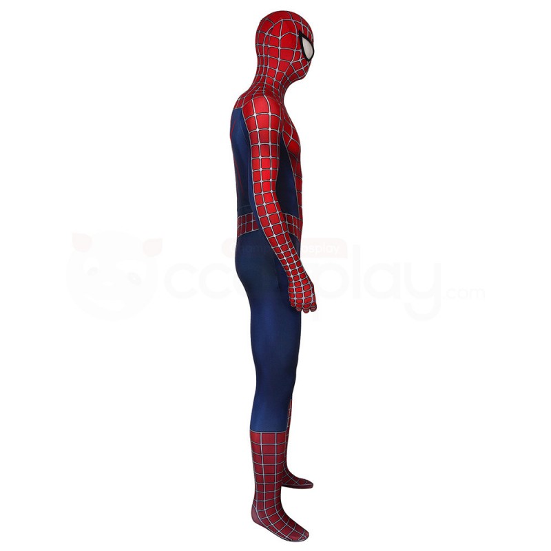 Spider Man Jumpsuit Tobey Maguire Cosplay Costume