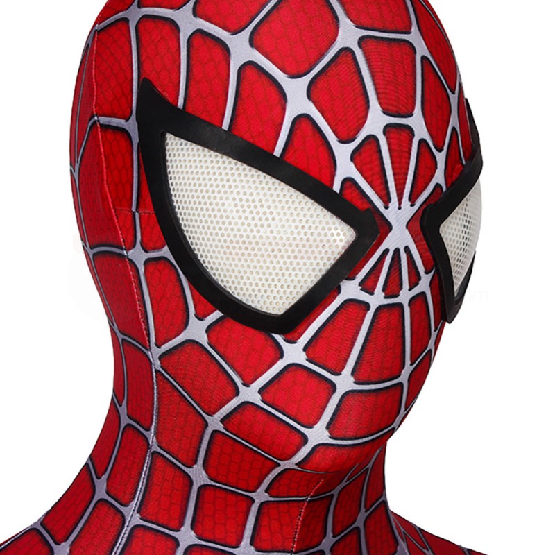 Spider Man Jumpsuit Tobey Maguire Cosplay Costume