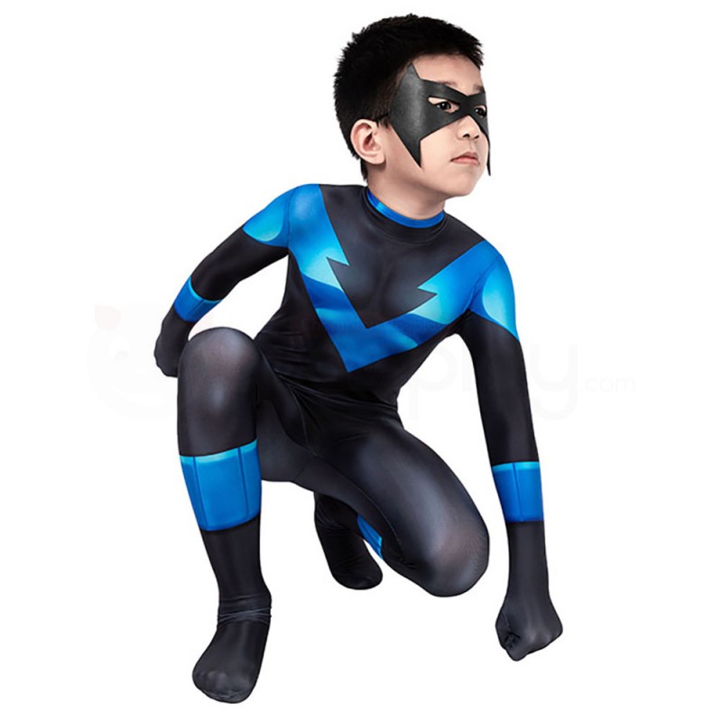 Children NW 3D Style Richard Bodysuit Champion Cosplay Costumes