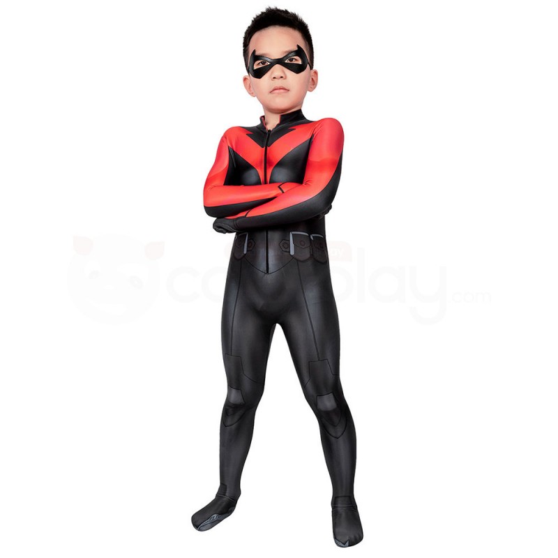 Children 3D NW Suit Black Champion Cosplay Costumes