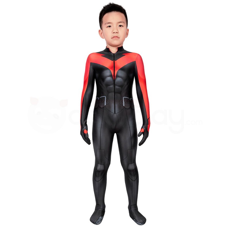 Children 3D NW Suit Black Champion Cosplay Costumes