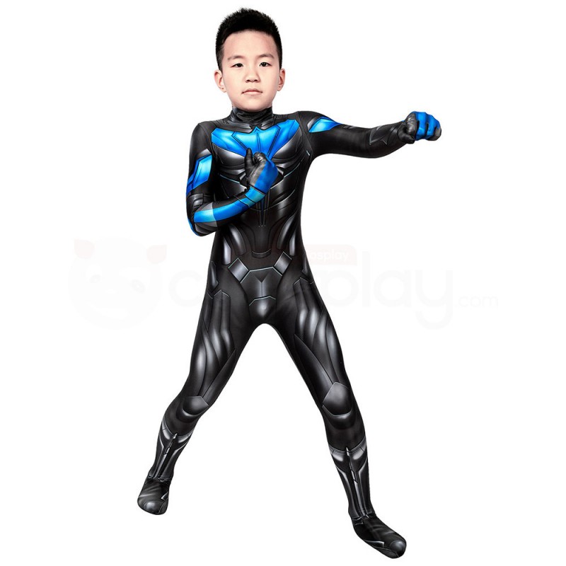 Children 3D NW Zentai Bodysuit Brenton Thwaites Cosplay Costumes