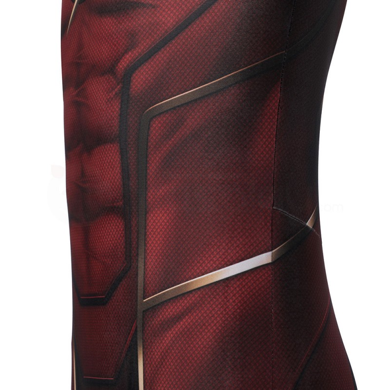 Barry Allen Red Jumpsuit Cosplay Costume for Children