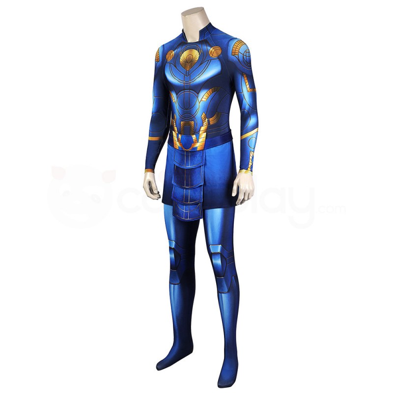 Eternal Ikaris Blue Uniform Bodysuit Ikaris Cosplay Costume