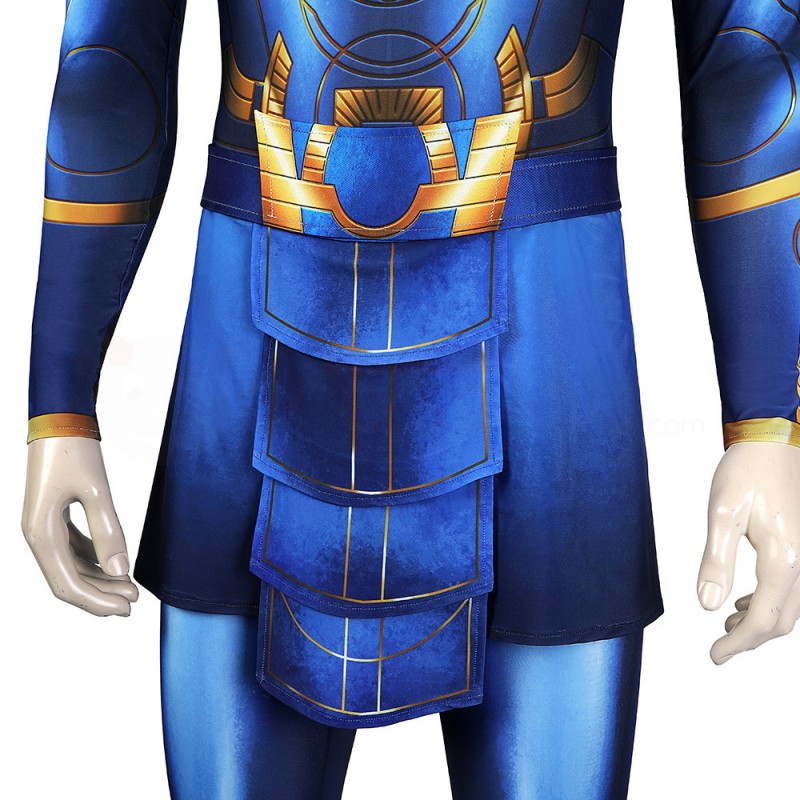 Eternal Ikaris Blue Uniform Bodysuit Ikaris Cosplay Costume