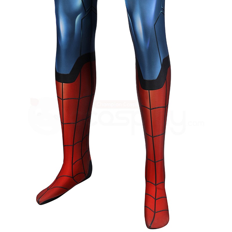 Suppose That Jumpsuit Zombie Hunter Spider-Man Cosplay Costume