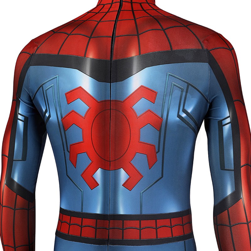 What If Jumpsuit Zombie Hunter Spider-Man Cosplay Costume