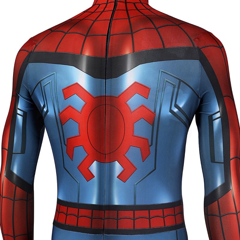 Suppose That Jumpsuit Zombie Hunter Spider-Man Cosplay Costume