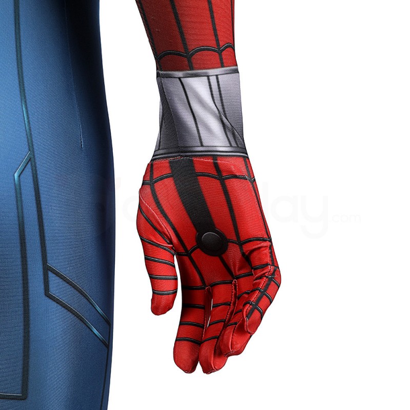 Suppose That Jumpsuit Zombie Hunter Spider-Man Cosplay Costume