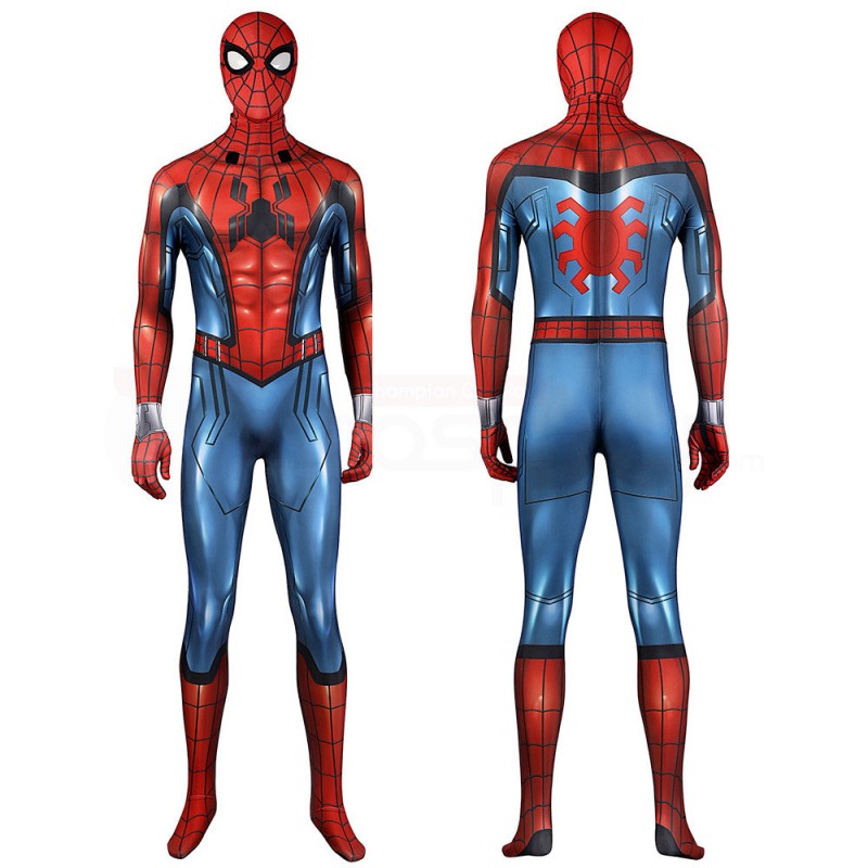 Suppose That Jumpsuit Zombie Hunter Spider-Man Cosplay Costume