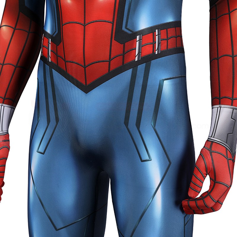 Suppose That Jumpsuit Zombie Hunter Spider-Man Cosplay Costume