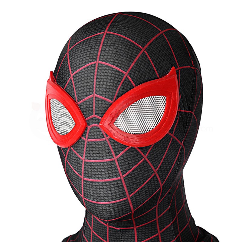 Spiderman Miles Morales Jumpsuit Spider-Man 2 PS5 Cosplay Costume