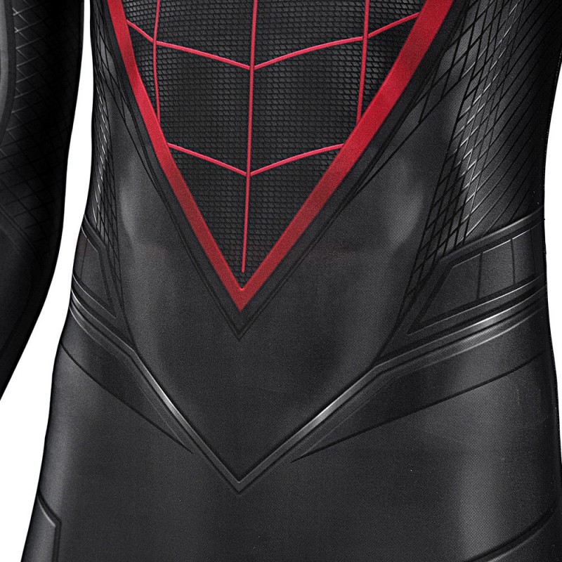 Spiderman Miles Morales Jumpsuit Spider-Man 2 PS5 Cosplay Costume