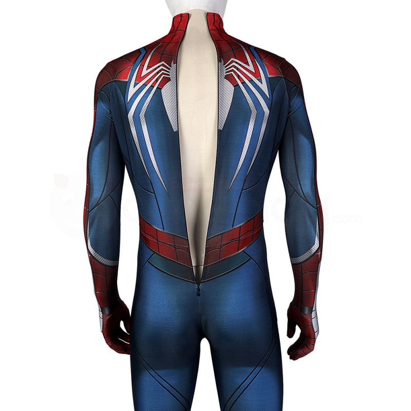 Spiderman PS5 Peter Parker Jumpsuit Spider-Man 2 Cosplay Costume