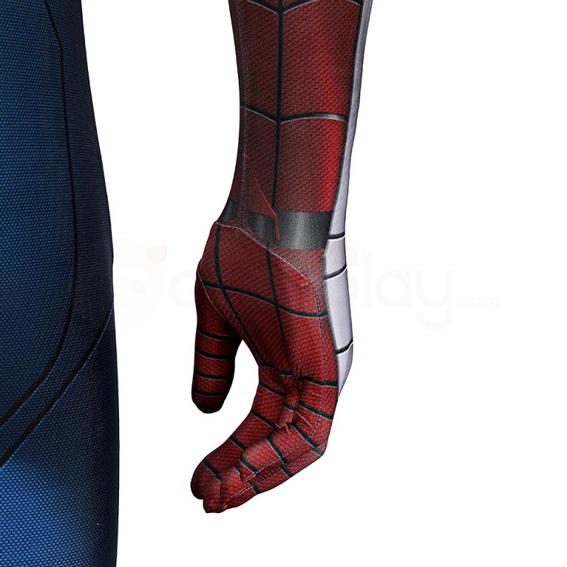Spiderman PS5 Peter Parker Jumpsuit Spider-Man 2 Cosplay Costume