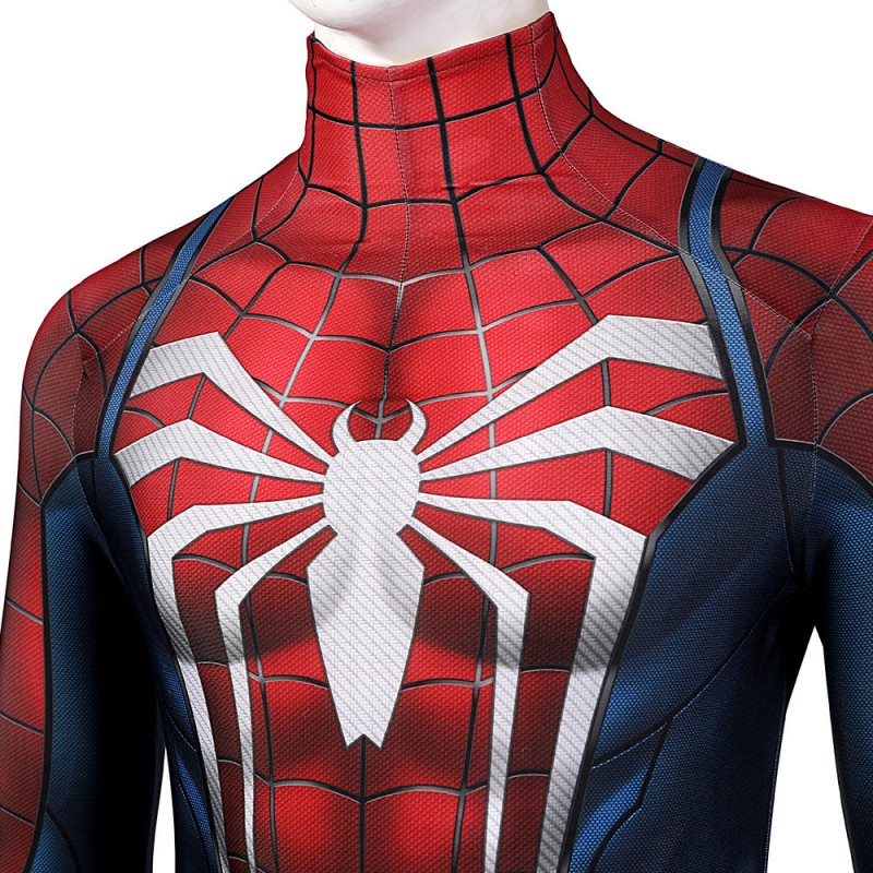 Spiderman PS5 Peter Parker Jumpsuit Spider-Man 2 Cosplay Costume