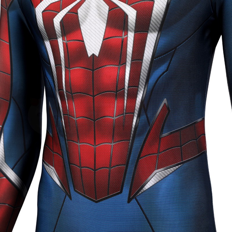 Spiderman PS5 Peter Parker Jumpsuit Spider-Man 2 Cosplay Costume
