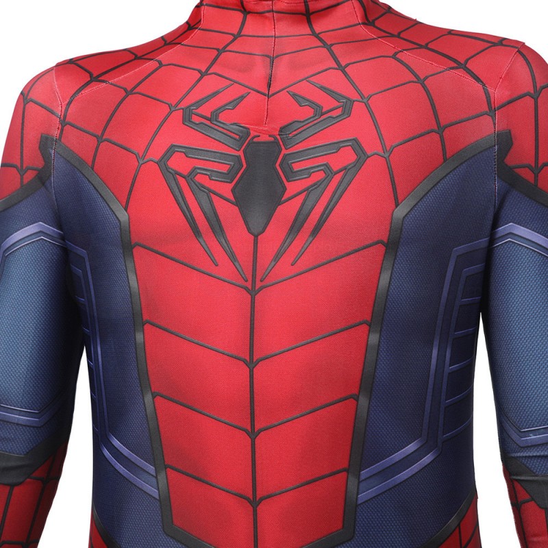 Kids Spiderman Peter Parker Suit Avengers Spider-Man Cosplay Costume
