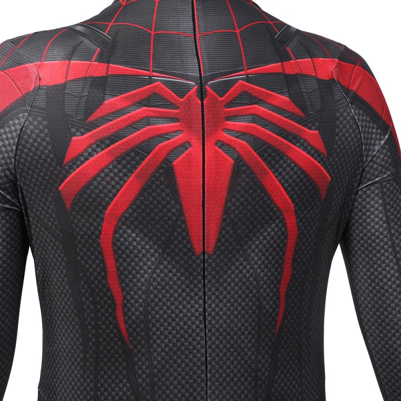 Spider-Man Miles Morales PS5 Cosplay Costume Spiderman Suit for Kids