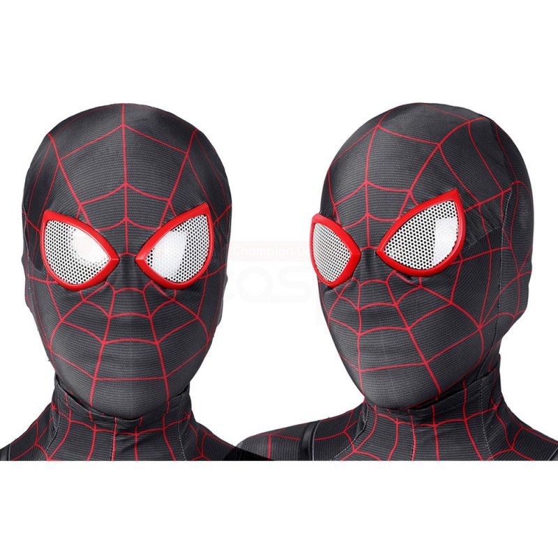 Spider-Man Miles Morales PS5 Cosplay Costume Spiderman Suit for Kids