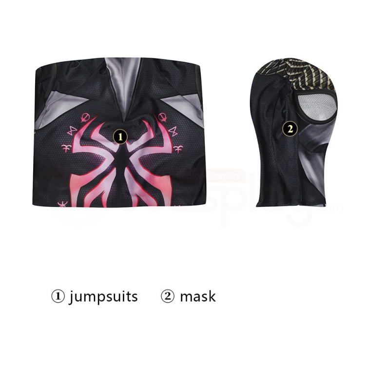 Midnight Suns Cosplay Costume Spider-Man Jumpsuit