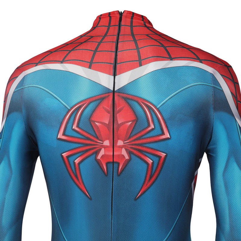 Adults Spider-UK William Braddock Costume Spiderman Billy Braddock Jumpsuit