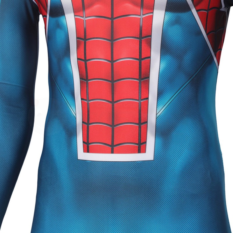 Adults Spider-UK William Braddock Costume Spiderman Billy Braddock Jumpsuit