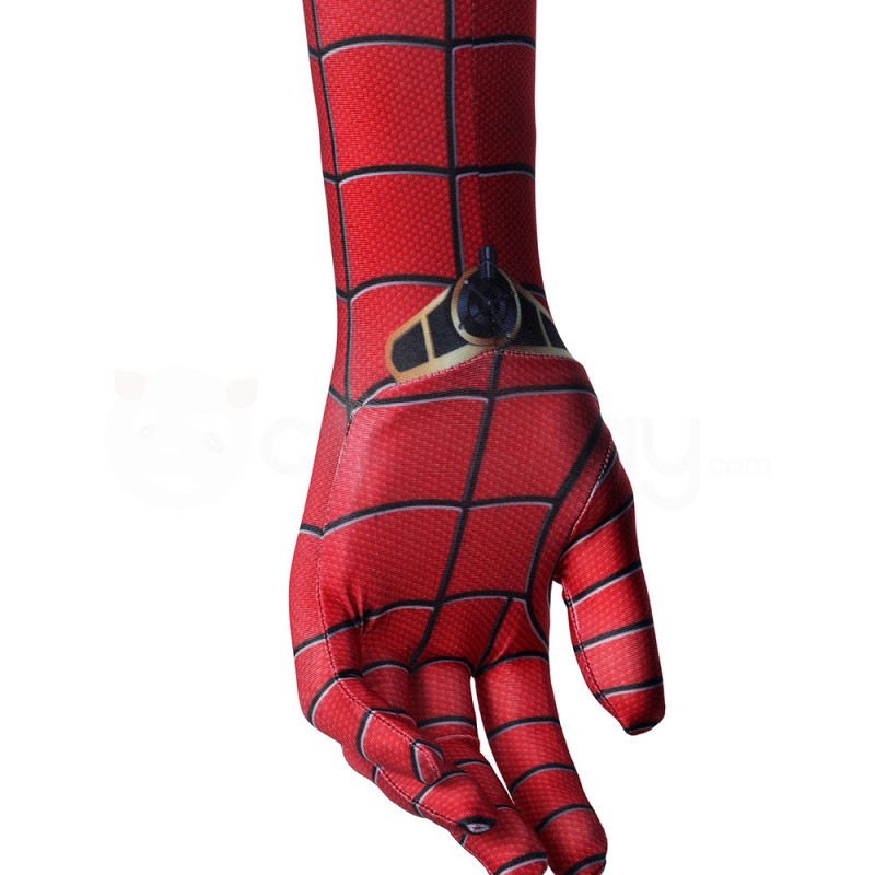 Spider-Man PS5 Classic Suit Spiderman Damaged Cosplay Costume