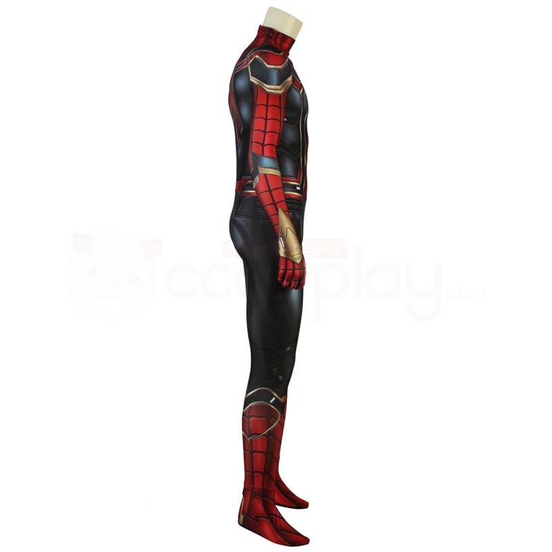 Avengers 3 Infinity War Cosplay Costumes Spider-Man Peter Parker Jumpsuit