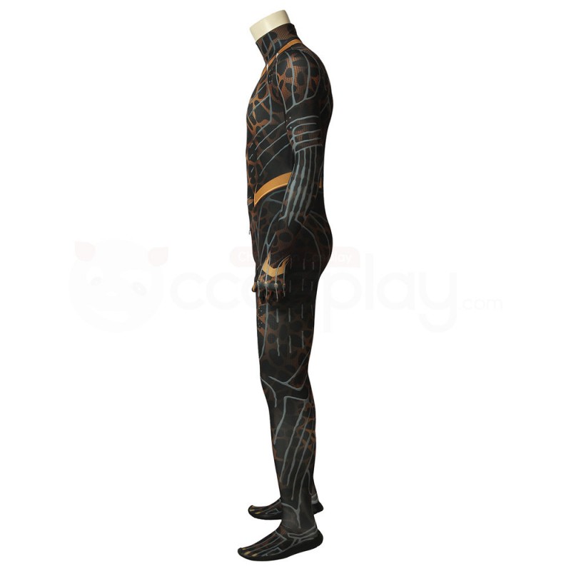 Erik Stevens Jumpsuit Black Panther Cosplay Costume