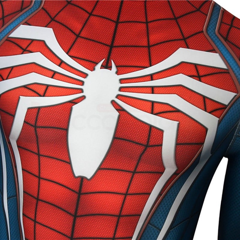 Spiderman 3D Printed Bodysuit Spider-Man PS4 Cosplay Costume