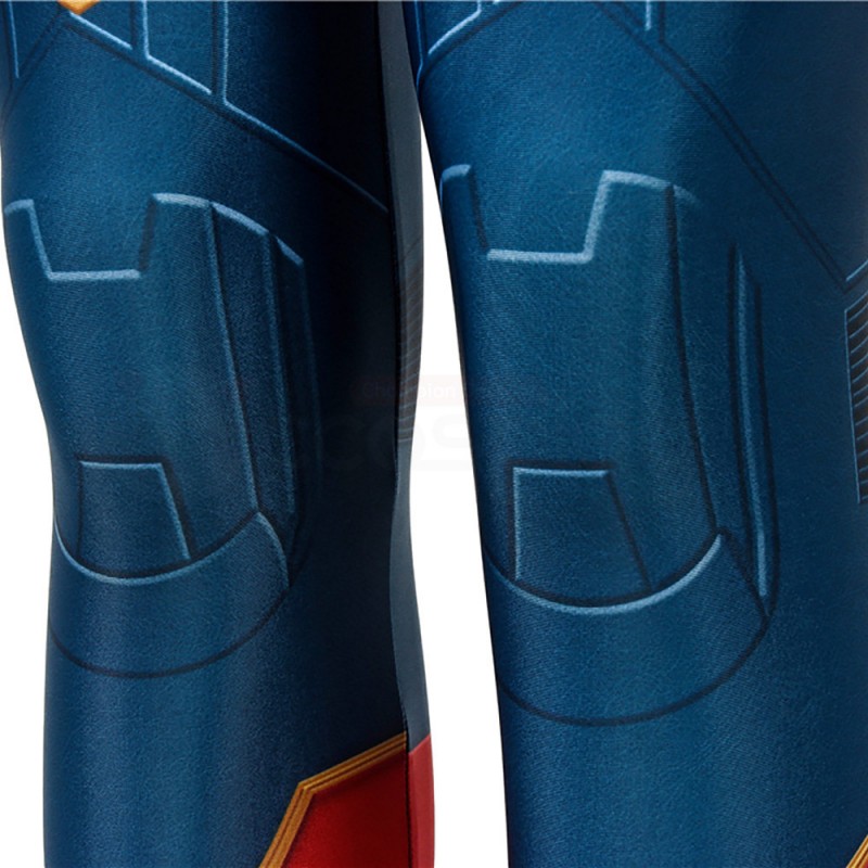 Carol Danvers Cosplay Costume Captain Marvel Cosplay Jumpsuit