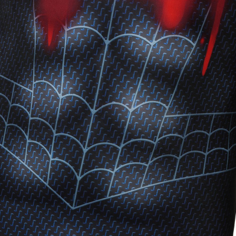 Spider-Man Into the Spider-Verse Cosplay Jumpsuits Miles Morales Suit