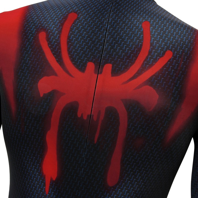 Spider-Man Into the Spider-Verse Cosplay Jumpsuits Miles Morales Suit