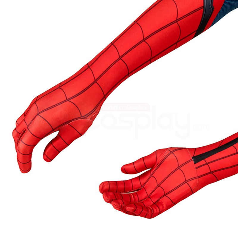 Spiderman Peter Parker Costume Spider-Man Far From Home Cosplay Suit