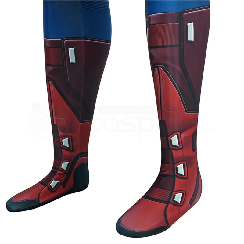 The Avengers Steve Rogers Bodysuit Captain America Cosplay Costume