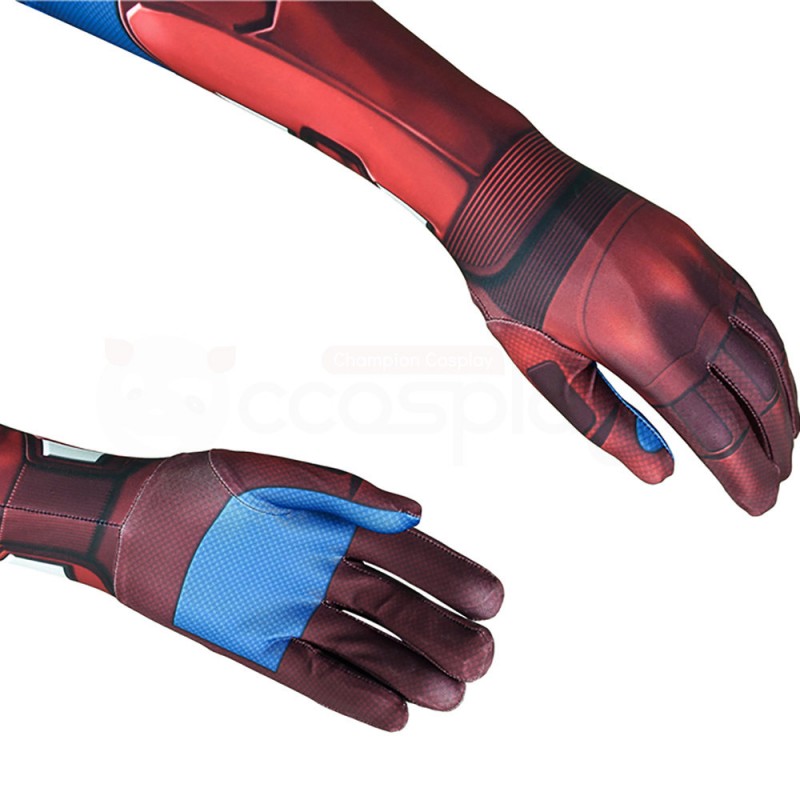 The Avengers Steve Rogers Bodysuit Captain America Cosplay Costume