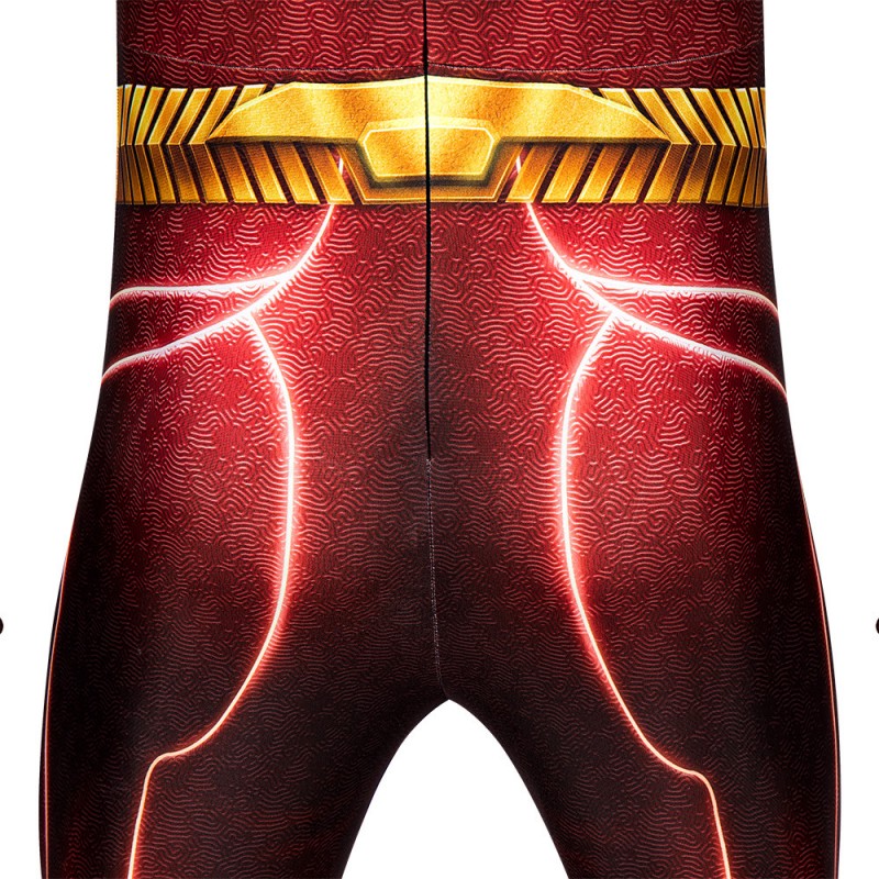 Point Cosplay Costume TF Barry Allen Red Jumpsuit
