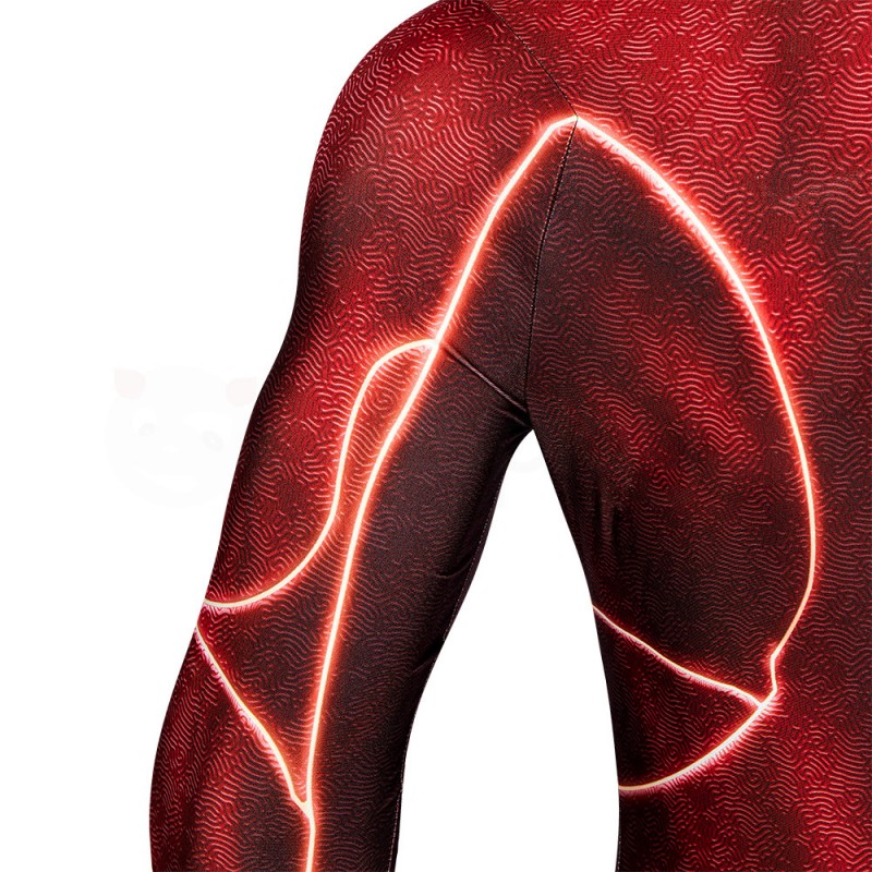 Point Cosplay Costume TF Barry Allen Red Jumpsuit