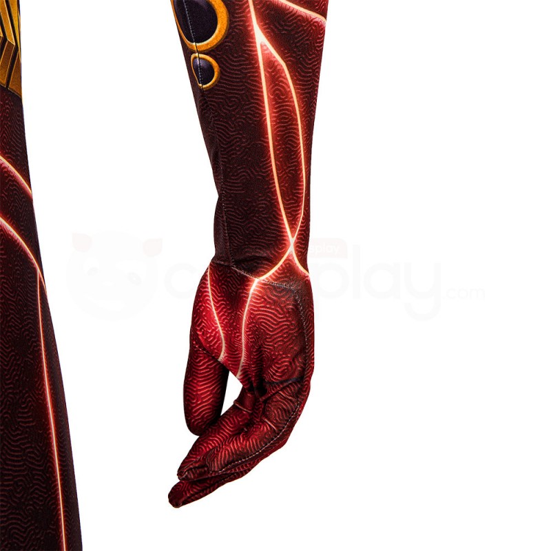 Point Cosplay Costume TF Barry Allen Red Jumpsuit