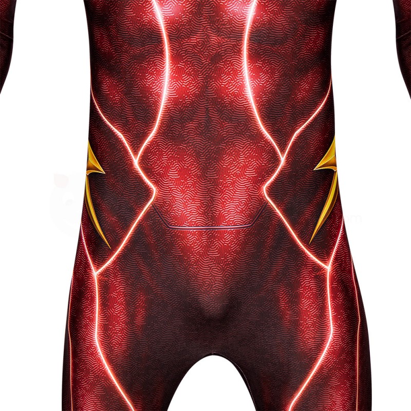Point Cosplay Costume TF Barry Allen Red Jumpsuit