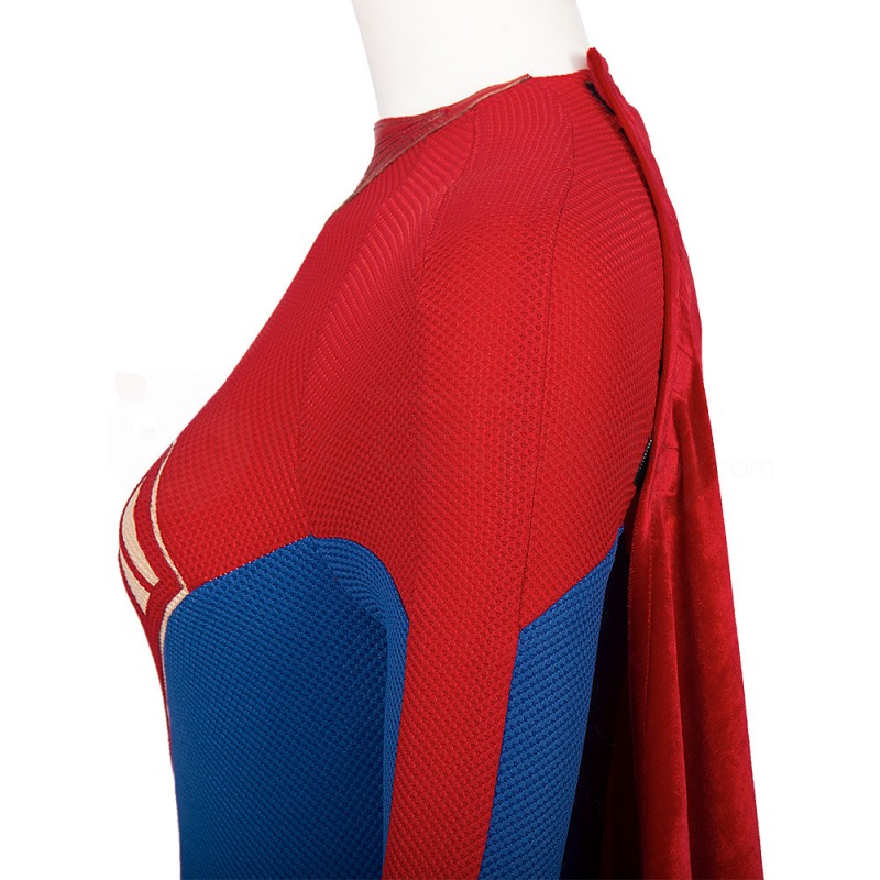 Point Girl Cosplay Suit Jumpsuit Danvers Halloween Costume