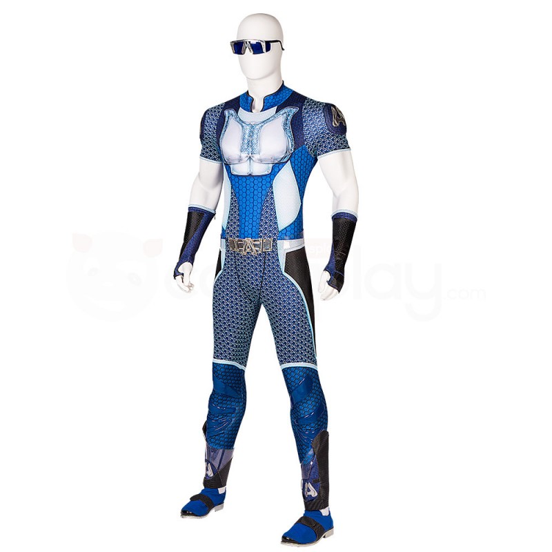 The Boys A-Train Cosplay Costume Homelander Reggie Halloween Suit