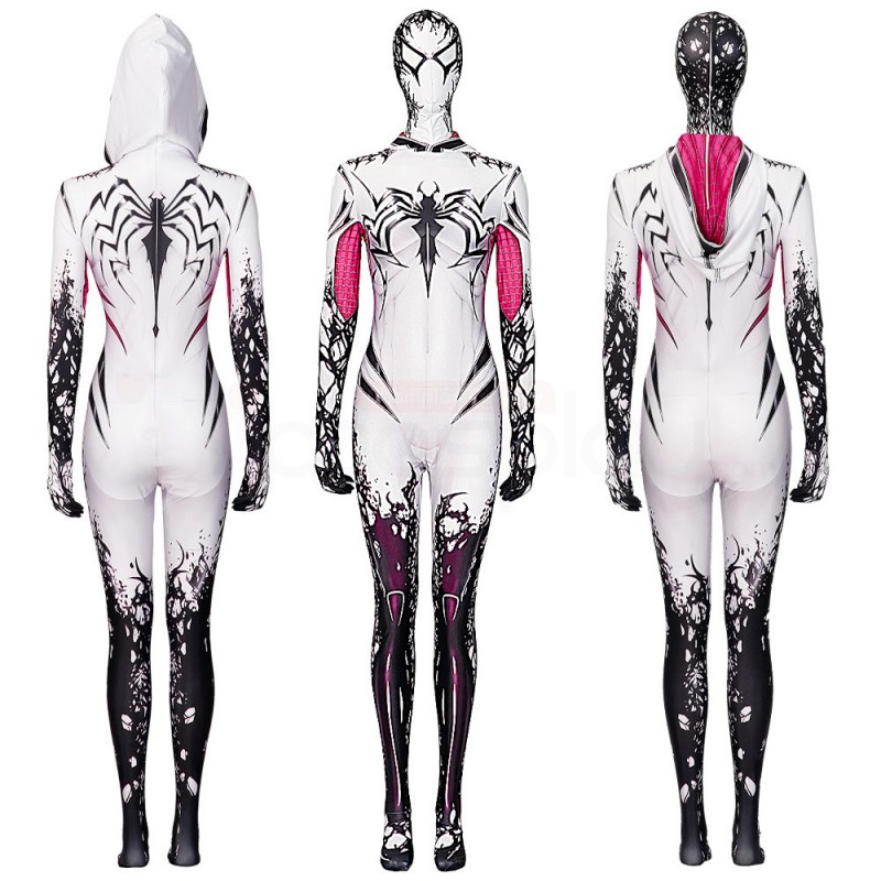 Anti-Venom Gwenom Jumpsuit Anti-Gwenom Cosplay Costume